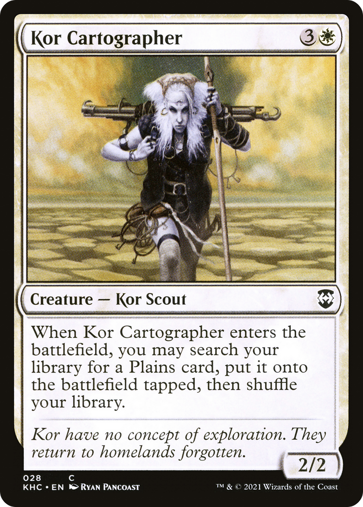 Kor Cartographer [Kaldheim Commander]