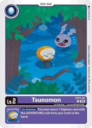 Tsunomon [ST21-01] [Starter Deck: Hero of Hope]