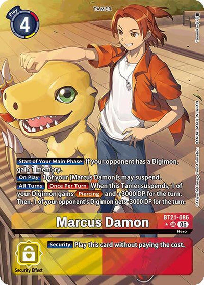 Marcus Damon (Alternate Art) (BT21-086) [World Convergence] Foil