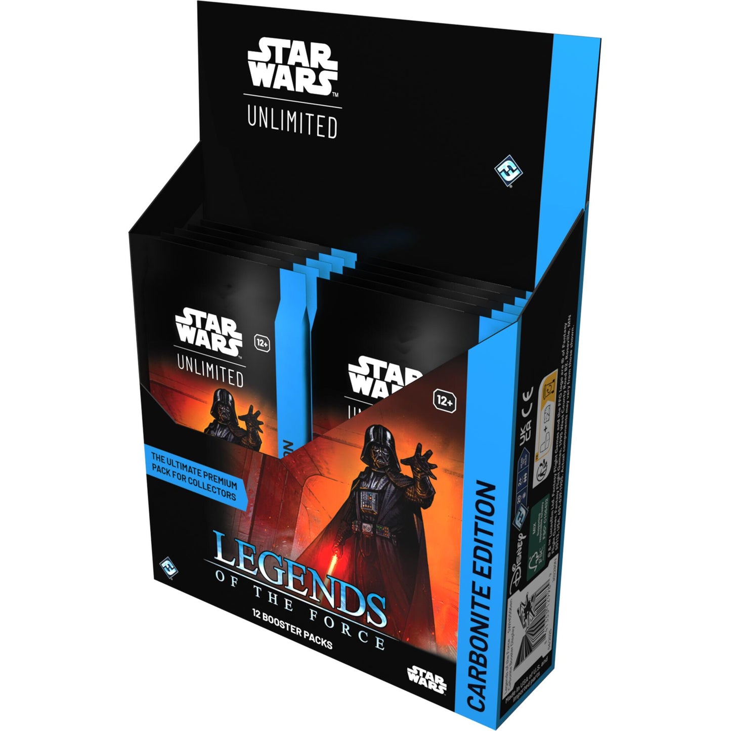 Star Wars Unlimited - Legends of the Force Carbonite Booster Box *Sealed*