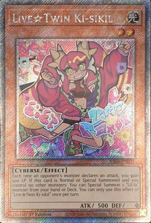 Live★Twin Ki-sikil [RA04-EN035] Platinum Secret Rare