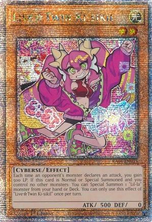 Live★Twin Ki-sikil [RA04-EN035] Quarter Century Secret Rare