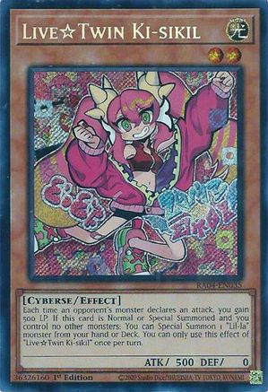 Live★Twin Ki-sikil [RA04-EN035] Secret Rare