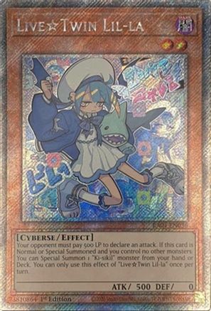 Live★Twin Lil-la [RA04-EN036] Platinum Secret Rare