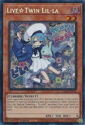 Live★Twin Lil-la [RA04-EN036] Secret Rare