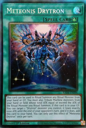 Meteonis Drytron [RA04-EN096] Prismatic Collector's Rare