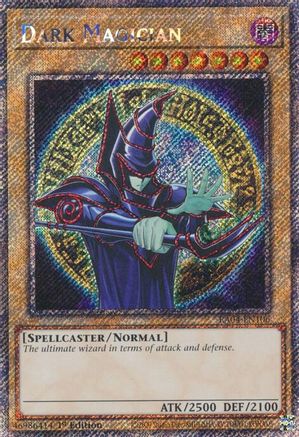 Dark Magician (9th Art) [RA04-EN106] Platinum Secret Rare