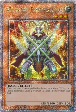 XX-Saber Emmersblade [RA04-EN141] Quarter Century Secret Rare