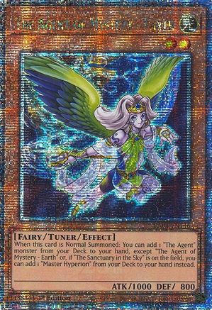 The Agent of Mystery - Earth [RA04-EN146] Quarter Century Secret Rare