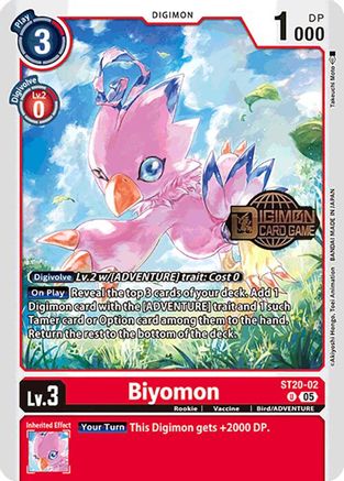 Biyomon [ST20-02] [Starter Deck: Protector of Light Promos]