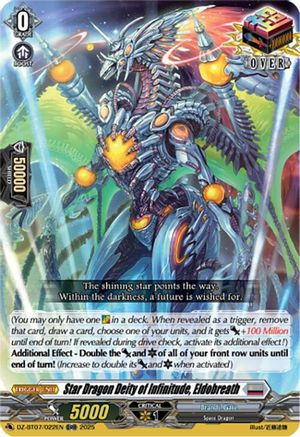Star Dragon Deity of Infinitude, Eldobreath Over RR  (DZ-BT07/022EN)