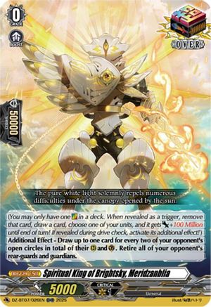 Spiritual King of Brightsky, Meridzanblia Over RR  (DZ-BT07/026EN)