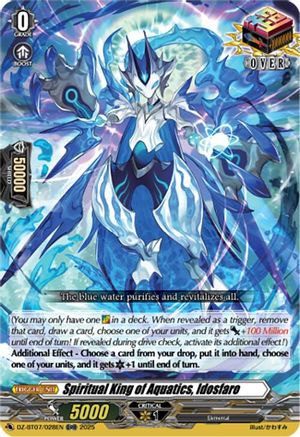 Spiritual King of Aquatics, Idosfaro Over RR  (DZ-BT07/028EN)
