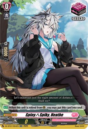 SpinySpiky, Heathe Double Rare  (DZ-BT07/054EN)