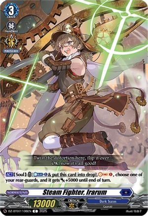 Steam Fighter, Irarum Common  (DZ-BT07/106EN)