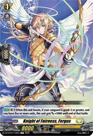 Knight of Fairness, Fergus Common  (DZ-BT07/128EN)
