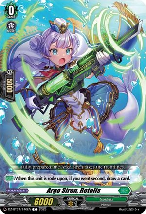 Argo Siren, Rotolis Common  (DZ-BT07/140EN)