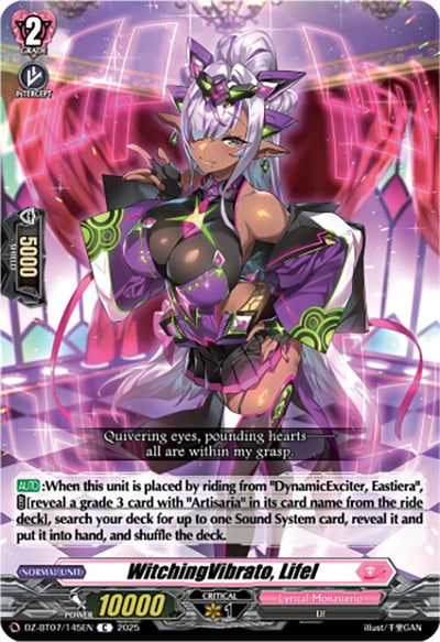 WitchingVibrato, Lifel (DZ-BT07/145EN) [DZ-BT07: Moon Fangs & Cerulean Blaze]