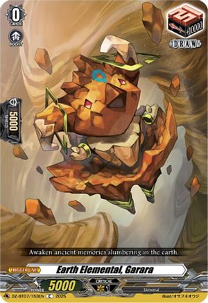 Earth Elemental, Garara Common  (DZ-BT07/153EN)