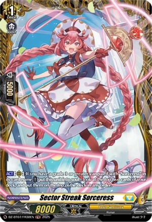 Sector Streak Sorceress (FR) FR  (DZ-BT07/FR30EN)