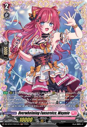 Overwhelming Fanservice, Waymie (FR) FR  (DZ-BT07/FR41EN)