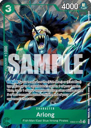 Arlong (Alternate Art) [Extra Booster: Anime 25th Collection] Super Rare