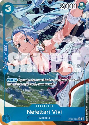 Nefeltari Vivi (Alternate Art) [Extra Booster: Anime 25th Collection] Super Rare