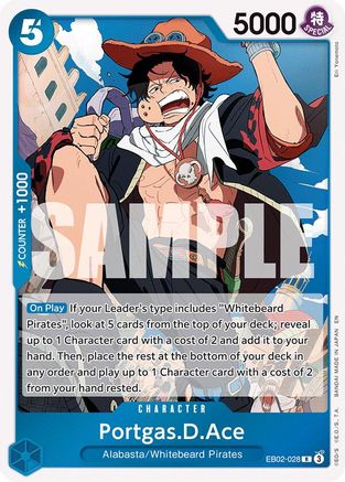 Portgas.D.Ace [Extra Booster: Anime 25th Collection] Rare