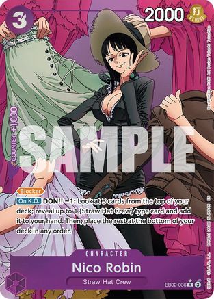 Nico Robin (Alternate Art) [Extra Booster: Anime 25th Collection] Rare