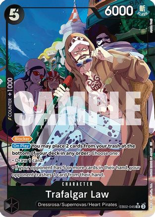 Trafalgar Law (Alternate Art) [Extra Booster: Anime 25th Collection] Super Rare