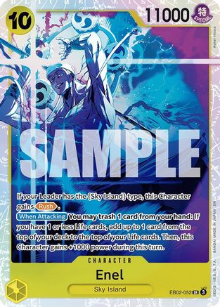 Enel [Extra Booster: Anime 25th Collection] Super Rare