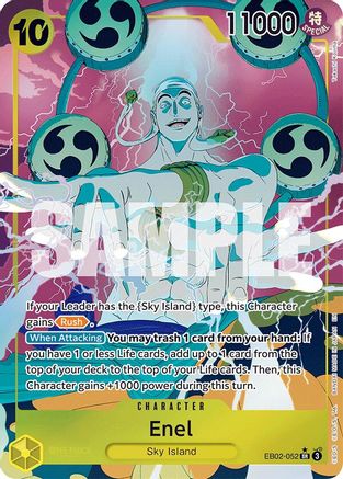 Enel (Alternate Art) [Extra Booster: Anime 25th Collection] Super Rare