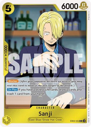 Sanji [Extra Booster: Anime 25th Collection] Rare