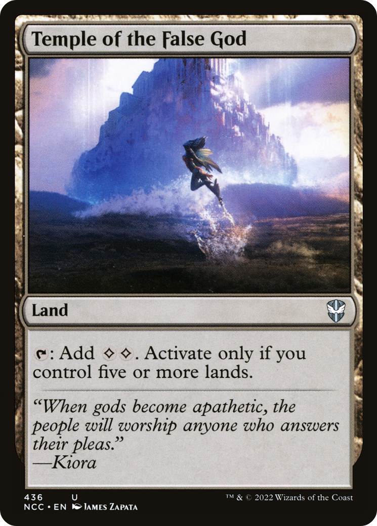 Temple of the False God [Streets of New Capenna Commander]