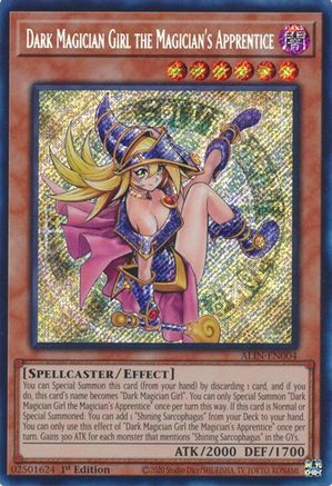 Dark Magician Girl the Magician's Apprentice [ALIN-EN004] Secret Rare