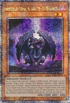 Nebulus, Dragon Ruler of Mishaps (Quarter Century Secret Rare) [ALIN-EN019] Quarter Century Secret Rare