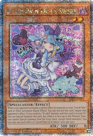 LiveTwin Lil-la Sweet (Quarter Century Secret Rare) [ALIN-EN028] Quarter Century Secret Rare