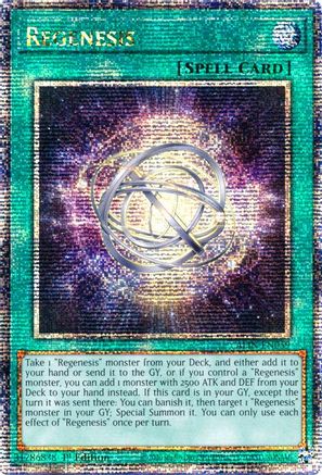 Regenesis (Quarter Century Secret Rare) [ALIN-EN059] Quarter Century Secret Rare