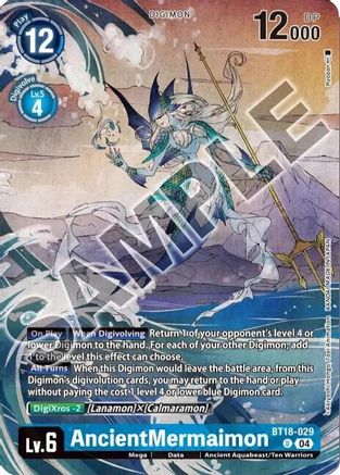 AncientMermaimon [BT18-029] (Tamer's Selection Box Ver. Championship 2024) [Release Special Booster Ver.2.0]