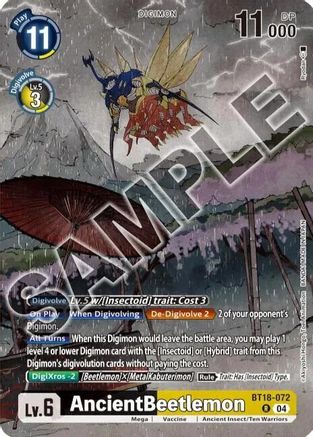 AncientBeetlemon [BT18-072] (Tamer's Selection Box Ver. Championship 2024) [Release Special Booster Ver.2.0]