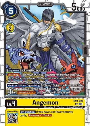 Angemon  (EX9-026) [Versus Monsters]