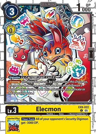 Elecmon  (EX9-022) [Versus Monsters]
