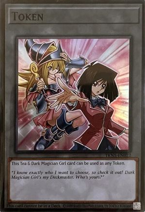 Token: Tea & Dark Magician Girl [TKN5-EN022] Super Rare