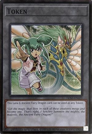 Token: Luna & Ancient Fairy Dragon [TKN5-EN023] Super Rare