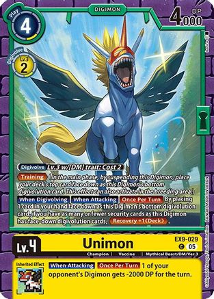 Unimon  (EX9-029) [Versus Monsters]