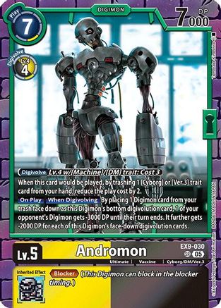Andromon  (EX9-030) [Versus Monsters] Foil