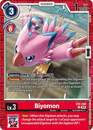 Biyomon  (EX9-008) [Versus Monsters]