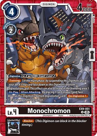 Monochromon  (EX9-051) [Versus Monsters]