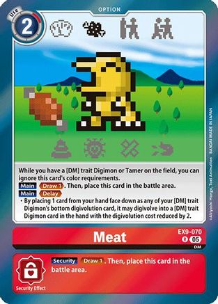 Meat  (EX9-070) [Versus Monsters] Foil
