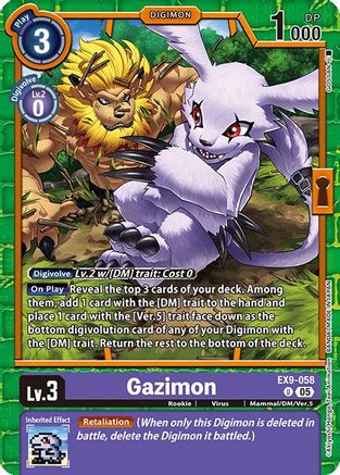 Gazimon  (EX9-058) [Versus Monsters]